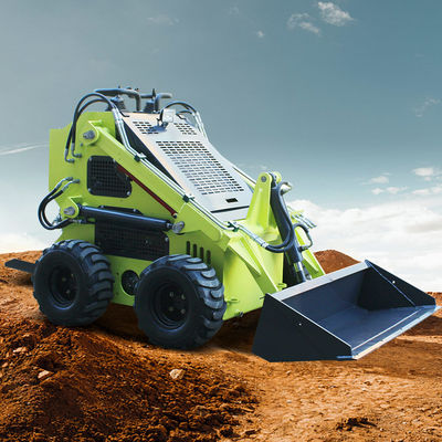 0.15 M3 Мини бензиновый скатальный рулевой погрузчик с сертификацией MOOG Hydraulic Cylinder