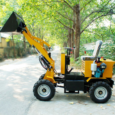 CE EPA Backhoe Battery 4 Wheel Drive Малые электрические погрузчики с электрическим стартом