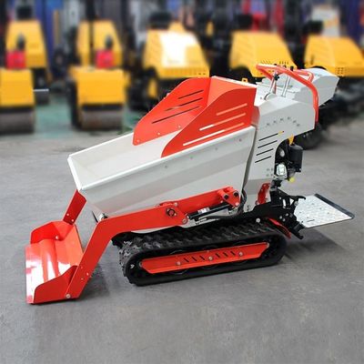 Высокая эксплуатационная эффективность тонны Crawler мини резиновой вибрации дизельного демпера самозагрузки