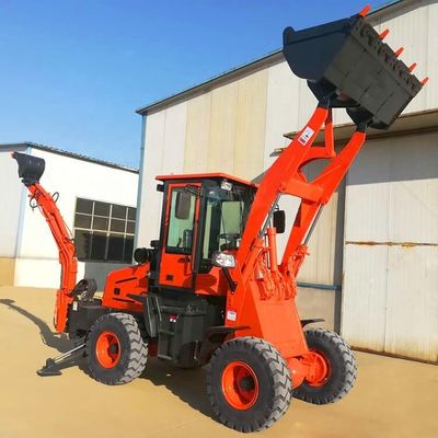 Мини буровой погрузчик WZ10-15 4WD с низкой розничной продажей и емкостью ведра 3 кбм