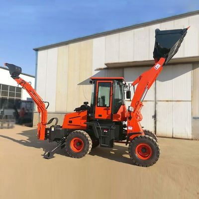 4х4 колесный привод 400кг-2,5тонны мини-загрузчик Backhoe загрузчик для продажи со снежным лопатой
