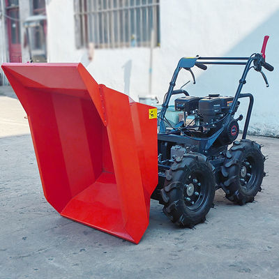 Электрический дизельный самозагрузчик Electrico Mini Track Crawler Truck Dumper 500 кг 1 тонны Сделано