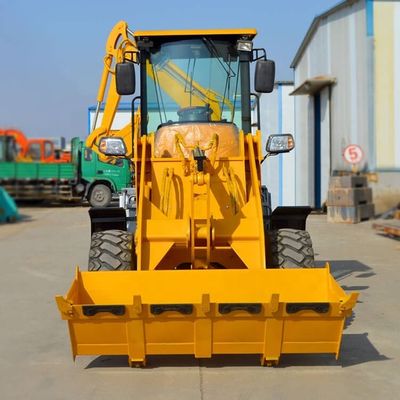 BOXINHUASHENG Гидравлический насос загрузчик Backhoe Присоединение Front End загрузчик с Backhoe