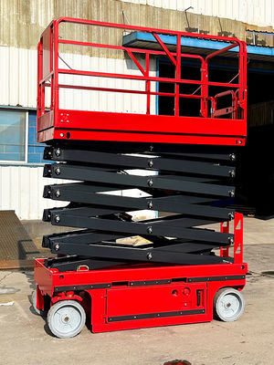 HQ-Lift Full Electric Mobile Folded Platform для узких помещений Максимальная высота подъема 14 м