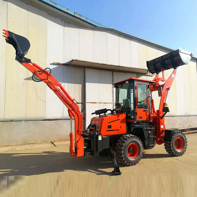 HQ-WZ-10-20 Ce Epa 4wd компактный четырёхколесный суставный мини буровой погрузчик с 4x4