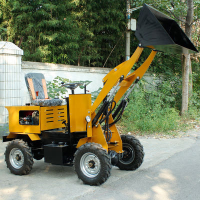 CE EPA Backhoe Battery 4 Wheel Drive Малые электрические погрузчики с электрическим стартом