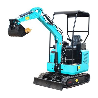Мощный мини экскаватор HUAQI с гидравлическим цилиндром Eaton и весом 1800 кг