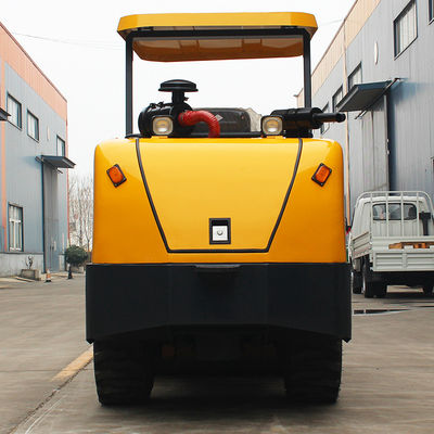 Двигатель Kubota 3,5 тонны вибрирующий дорожный ролик для промышленного земляного строительства