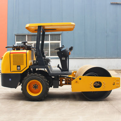 Двигатель Kubota 3,5 тонны вибрирующий дорожный ролик для промышленного земляного строительства