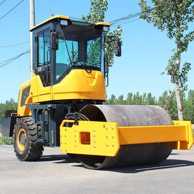 3500kg 4000kg Полностью гидравлический вибрационный ролик для уплотнения асфальтобетонной почвы