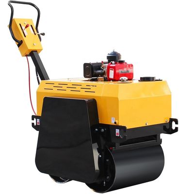 HONDA Powered 20KN Walk Behind Vibratory Mini Road Roller для асфальта и грунтовых покрытий