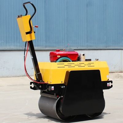 HONDA Powered 20KN Walk Behind Vibratory Mini Road Roller для асфальта и грунтовых покрытий