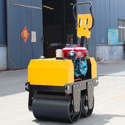 HONDA Powered 20KN Walk Behind Vibratory Mini Road Roller для асфальта и грунтовых покрытий