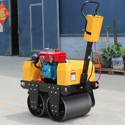 HONDA Powered 20KN Walk Behind Vibratory Mini Road Roller для асфальта и грунтовых покрытий