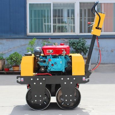 HONDA Powered 20KN Walk Behind Vibratory Mini Road Roller для асфальта и грунтовых покрытий