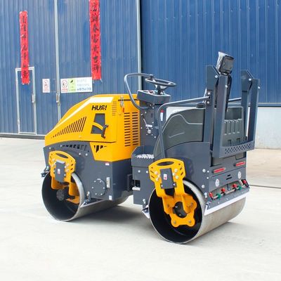 1 тонна 2T 3T двойной барабанный мини дорожный роликовый компрессор в Индии